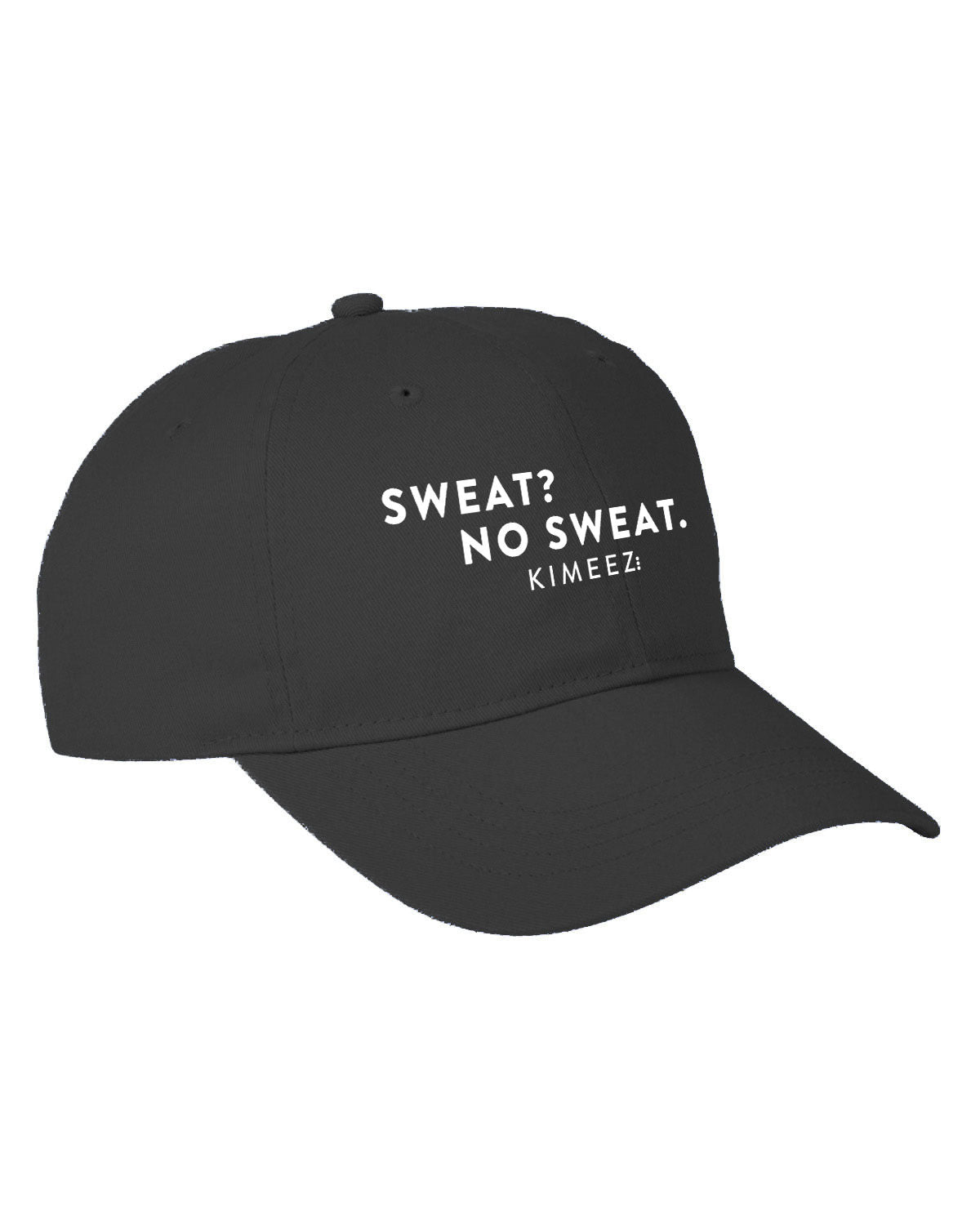 KIMEEZ Hat w/Sweat? No Sweat. Logo