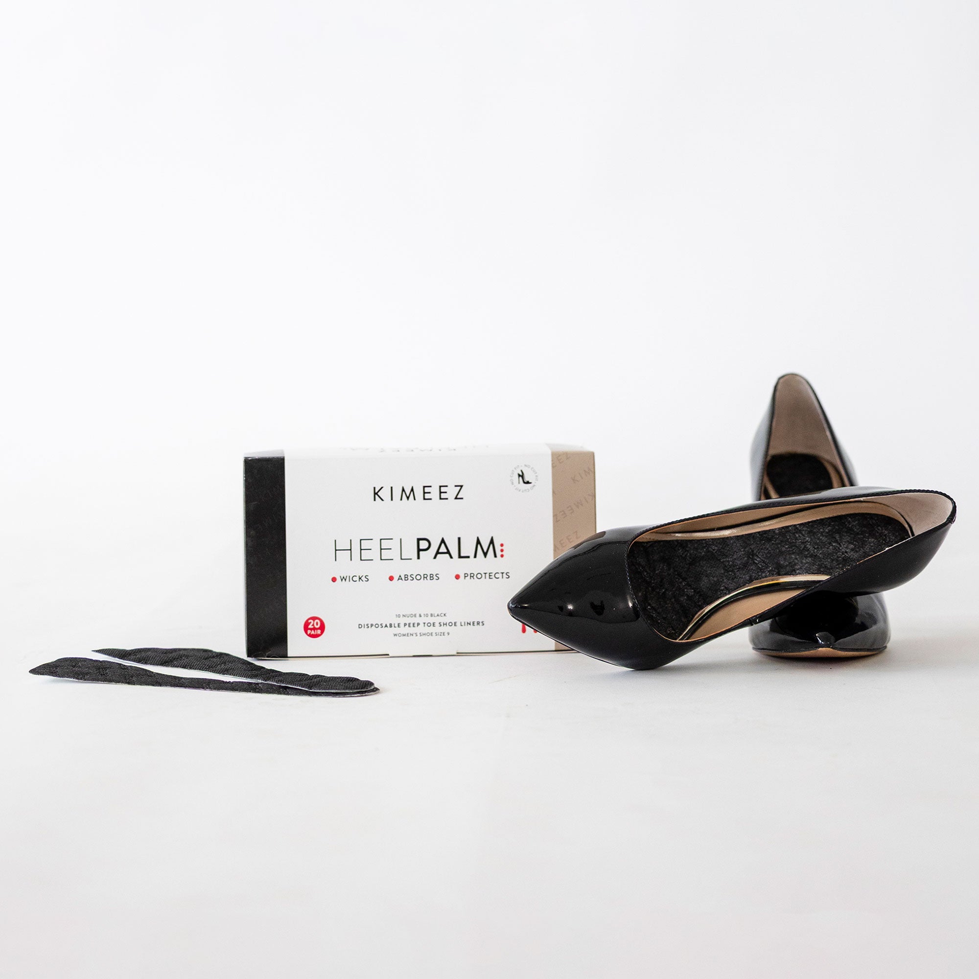 KIMEEZ HEELPALM | Invisible Sweat Protection for Heels & Sandals